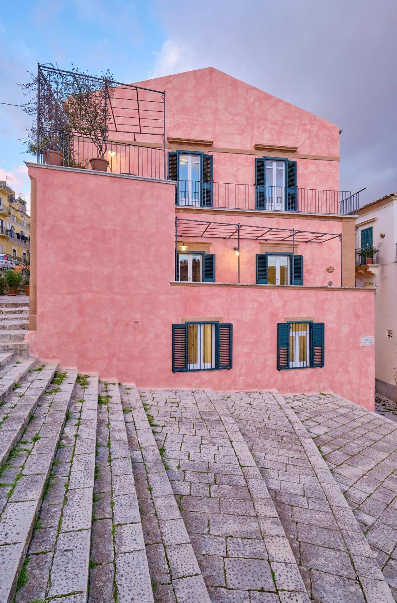 Appartamento Casa Rosa Ragusa Esterno foto