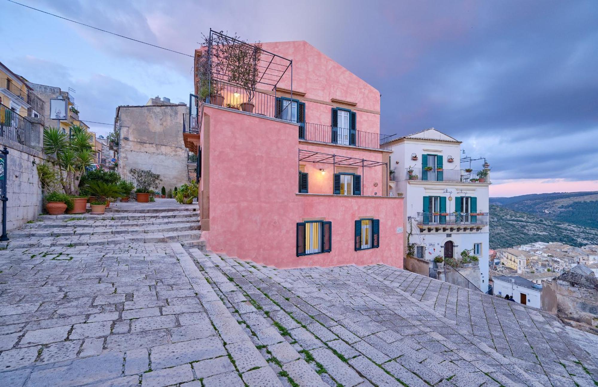 Appartamento Casa Rosa Ragusa Esterno foto